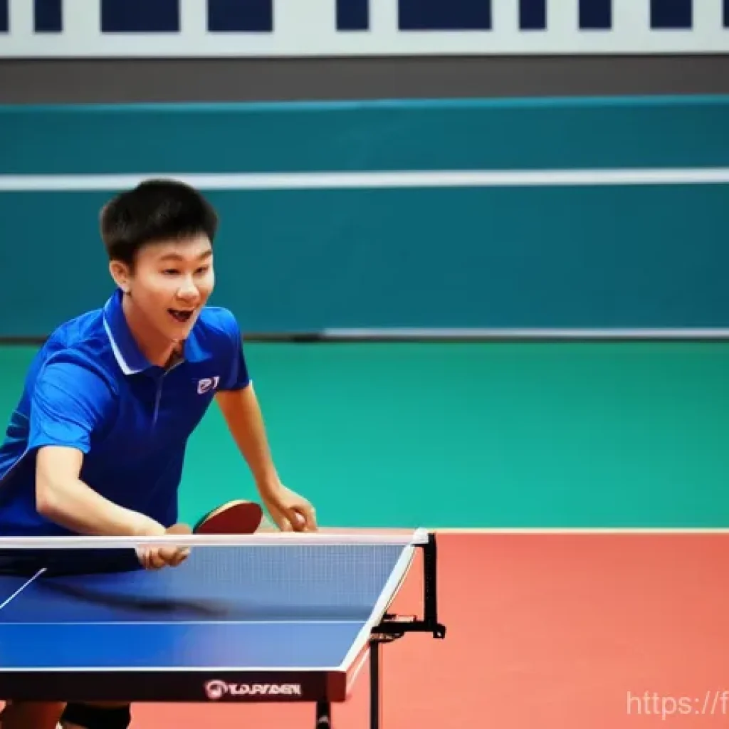 탁구 연습실 예약 사이트 - **Prompt Title:** The Joy of Effortless Booking and Play

    **Detailed Prompt:** A dynamic, eye-le...