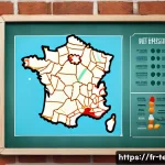 Home 16 탁구 네트 높이 규칙 - A professional indoor table tennis match scene in a well-lit French sports hall, showcasing a perfec...